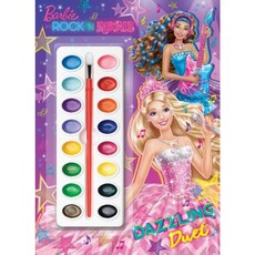 Dazzling Duet (Barbie in Rock 'n Royals) Paperback, Golden Books