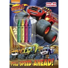 Full Speed Ahead! (Blaze and the Monster Machines) Paperback, Golden Books