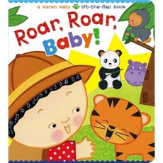 Roar Roar Baby!: A Karen Katz Lift-The-Flap Book Board Books, Little Simon