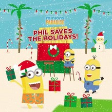 Minions Paradise: Phil Saves the Holidays! Hardcover, LB Kids