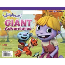Giant Adventures (Wallykazam!) Paperback, Golden Books
