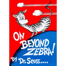 On Beyond Zebra! Hardcover, Random House Books for Young Readers