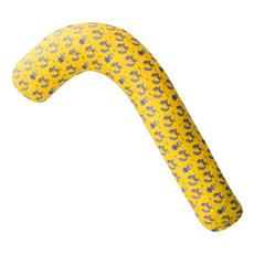 Icon House狐狸拐杖靠枕+棉, 黃色