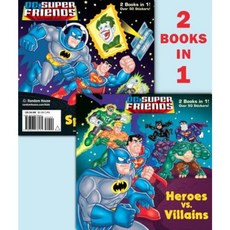 Heroes vs. Villains/Space Chase! (DC Super Friends) Paperback, Random House Books for Young Readers