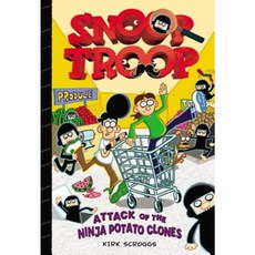 Snoop Troop: Attack of the Ninja Potato Clones Hardcover, Little, Brown Books for Young Readers