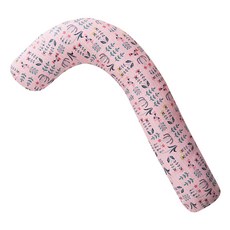 Icon House Emily拐杖靠枕+棉, 粉色的