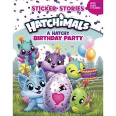 A Hatchy Birthday Party (Sticker Stories) Paperback, Penguin Young Readers Licenses