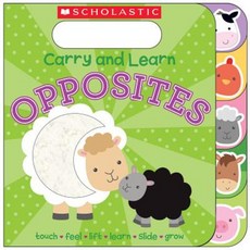 Carry and Learn Opposites Board Books, Cartwheel Books