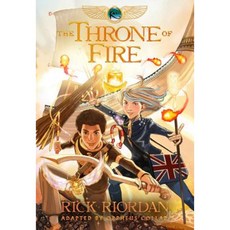 The Kane Chronicles Book Two the Throne of Fire: The Graphic Novel Hardcover, Disney-Hyperion