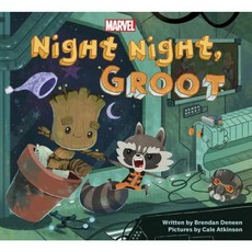 Night Night Groot Board Books, Marvel Comics