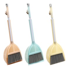 Block Mart 簡約掃帚畚箕套組 隨機出貨, 1套