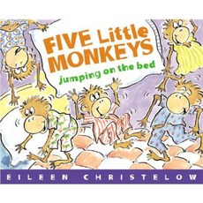 Five Little Monkeys Jumping on the Bed Paperback, Houghton Mifflin