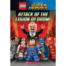 Attack of the Legion of Doom! (Lego DC Super Heroes: Chapter Book) Paperback, Scholastic Inc.