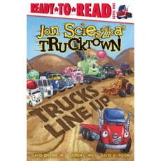 Trucks Line Up Paperback, Simon Spotlight