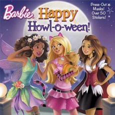 Happy Howl-O-Ween! (Barbie) Paperback, Random House Books for Young Readers