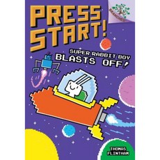 Super Rabbit Boy Blasts Off!: A Branches Book (Press Start! #5) Library Binding, Scholastic Inc.