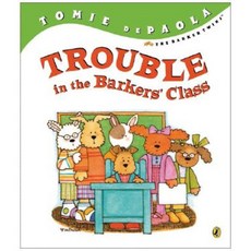 Trouble in the Barkers' Class Paperback, Puffin Books