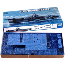 Trumpeter 1:700 미해군 CV-13 Franklin 급 항공모함 프라모델, 1개