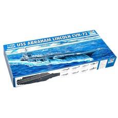 Trumpeter 1:700 US Abraham Lincoln 급 항공모함 CVN-72 프라모델, 1개