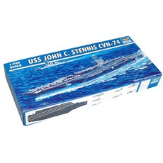 Trumpeter 1:700 US John C Stennis 급 항공모함 CVN-74 프라모델, 1개