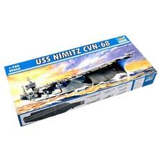 Trumpeter 1:700 미해군 NIMITZ Class항공모함 CVN-68 프라모델, 1개