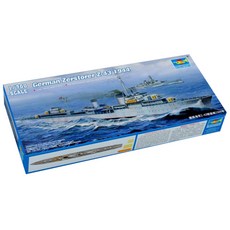 Trumpeter 1:700 독일 해군 Z-43구축함 1944 프라모델, 1개