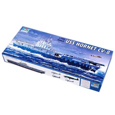 Trumpeter 1:700 미해군 CV-8 Hornet 급 항공모함 프라모델, 1개
