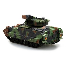 EasyModel 1:72 US M2A2 Bradley 보병전차 완성품 밀리터리 피규어, 1개