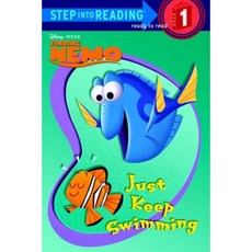 Just Keep Swimming (Disney/Pixar Finding Nemo) Paperback, Random House Disney
