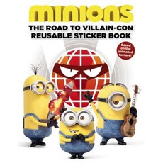 Minions: The Road to Villain-Con: Reusable Sticker Book Paperback, LB Kids