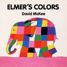 Elmer's Colors Board Book Board Books, HarperFestival
