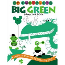 Ed Emberley's Big Green Drawing Book Paperback, LB Kids