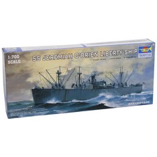 Trumpeter 1:700 US Jeremiah O brien 급 Liberty ship 프라모델, 1개