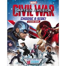Marvel's Captain America: Civil War: Choose a Side Sticker Book Paperback, Little, Brown Books for Young Readers
