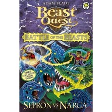 Beast Quest: Battle of the Beasts 3: Sepron Vs Narga Paperback, Orchard Books