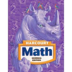 Harcourt School Publishers Math Georgia: Student Edition Grade 4 2008 Hardcover