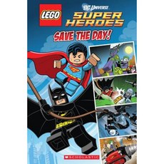 Lego DC Superheroes: Save the Day (Comic Reader #1) Paperback, Scholastic Inc.