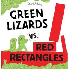 Green Lizards vs. Red Rectangles Hardcover, Scholastic Press