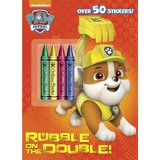 Rubble on the Double! (Paw Patrol) Paperback, Golden Books