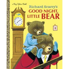 Richard Scarry's Good Night Little Bear Hardcover, Golden Books