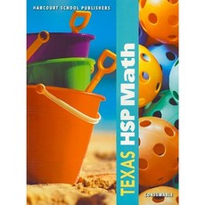 Harcourt School Publishers Math Texas: Student Edition (Consumable) Grade 1 2009 Paperback