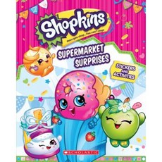Supermarket Surprises: Sticker Activity Book Paperback, Scholastic Inc.