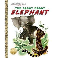 The Saggy Baggy Elephant Hardcover, Golden Books