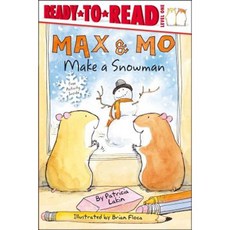 Max & Mo Make a Snowman Paperback, Simon Spotlight