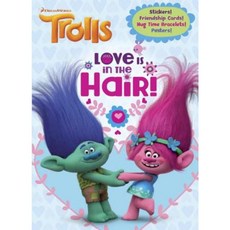 Love Is in the Hair! (DreamWorks Trolls) Paperback, Golden Books