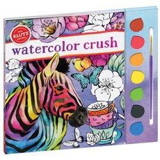 Watercolor Crush Hardcover, Klutz
