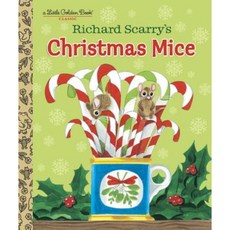 Richard Scarry's Christmas Mice Hardcover, Golden Books