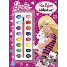 Purr-Fect Valentine! (Barbie) Paperback, Golden Books