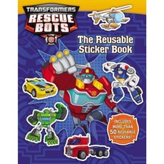 Transformers Rescue Bots: Reusable Sticker Book Paperback, LB Kids