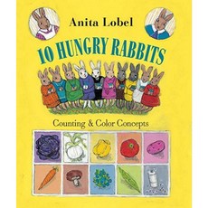 10 Hungry Rabbits: Counting & Color Concepts Hardcover, Alfred A. Knopf Books for Young Readers